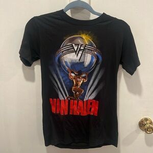 vintage van halen band tee